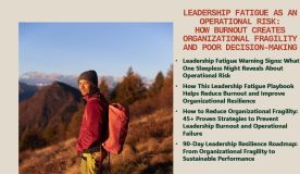 How Leadership Burnout Impacts Relationships, Communication, and Emotional Stability