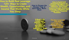 The Most Valuable Asset You Will Ever Build Is Not Money