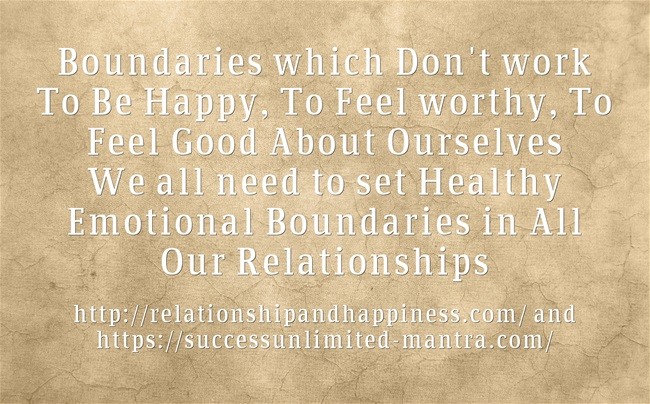 These Emotional Boundaries-Don't work